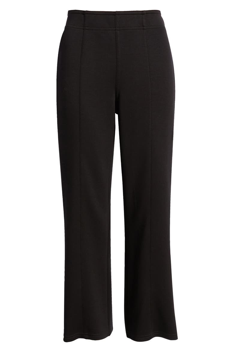 Pontease Crop Flare Leggings, Alternate, color, BLACK