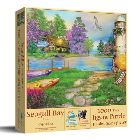 Seagull Bay 1000 piece Jigsaw Puzzle for Adults