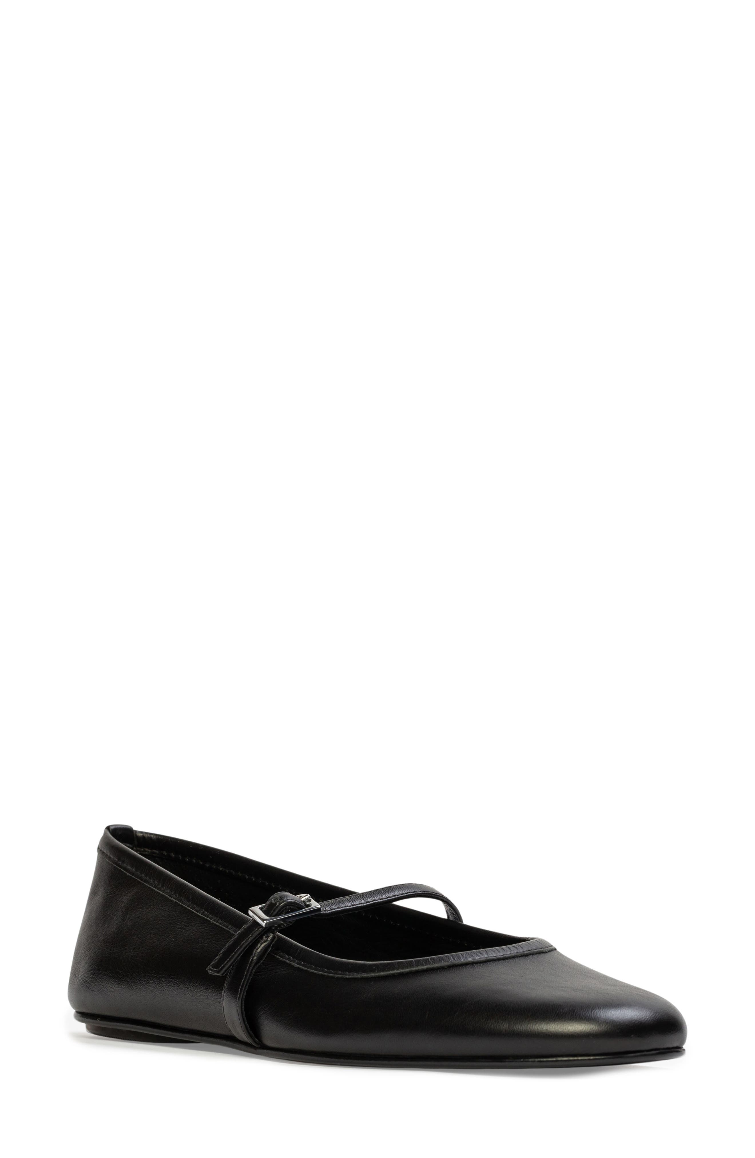 BLACK SUEDE STUDIO Mika Mary Jane Flat, Main, color, 