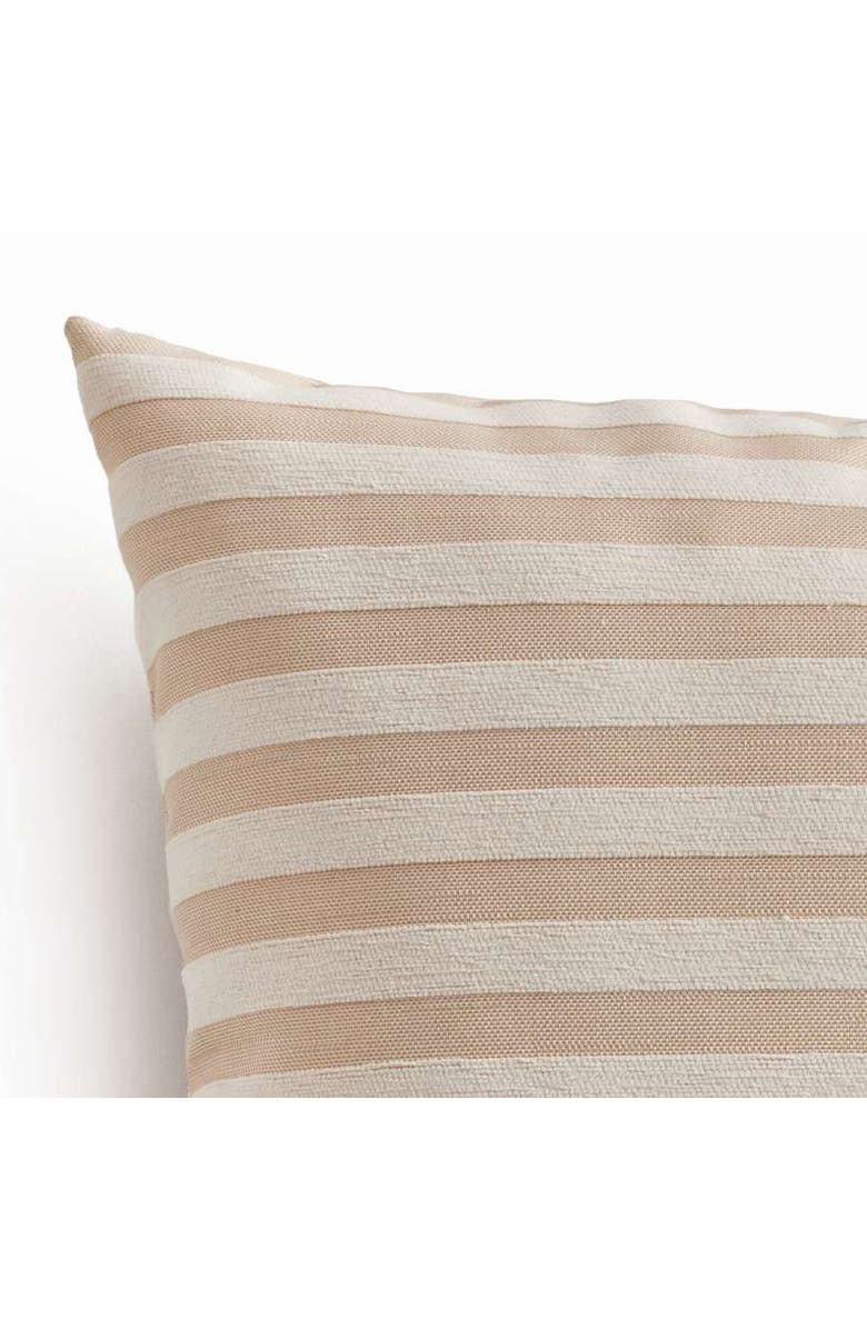 Napa Home & Garden Grant Square Indoor-Outdoor Pillow 24", Alternate, color, Beige