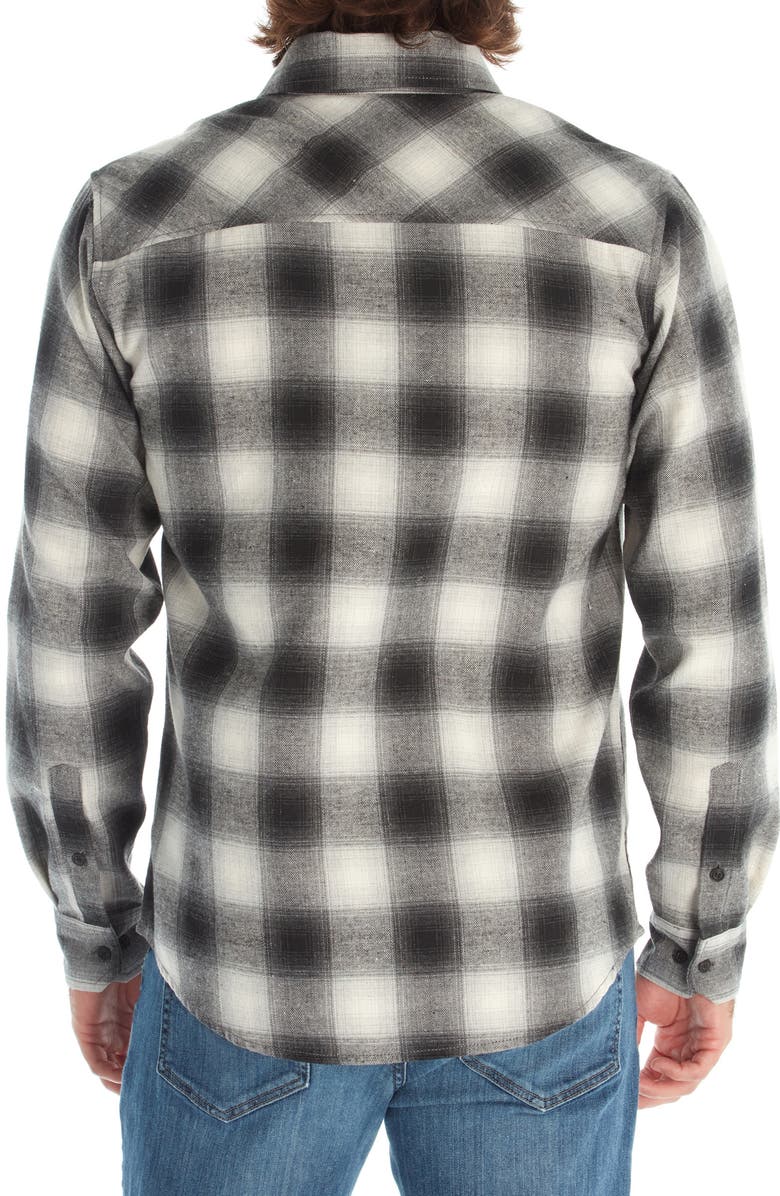 PX Regular Fit Plaid Flannel Shirt, Alternate, color, 
