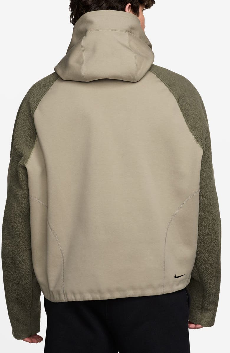 Nike Tech Therma-FIT Windwall Hoodie, Alternate, color, Desert Khaki/ Olive/ Black