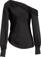 Simkhai Jonathan Simkhai Cutout Back Satin Blouse