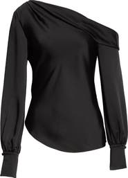 Simkhai Jonathan Simkhai Cutout Back Satin Blouse