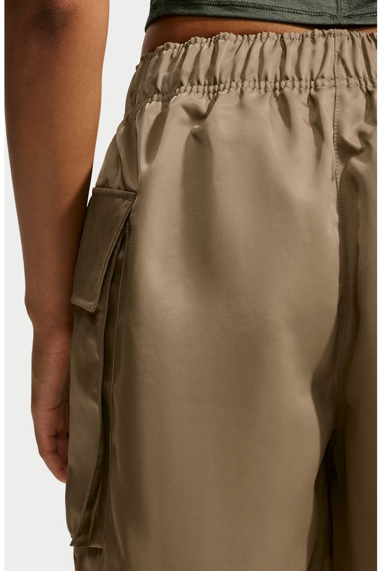 Satin Cargo Shorts, Alternate, color, 297 PARACHUTE BEIGE/PARACHUTE BEIGE