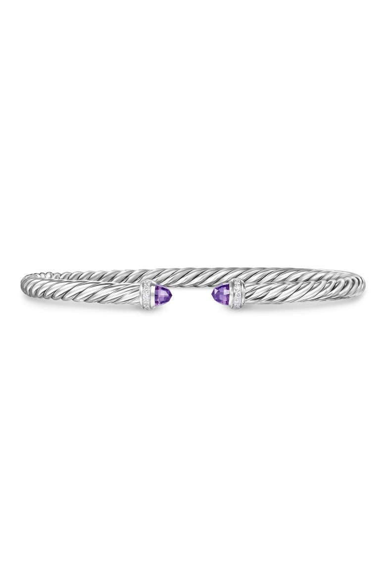 Cable Flex® Bracelet, Main, color, SILVER