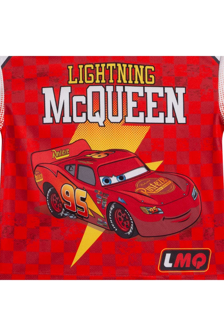 Cars Lightning McQueen 2-Piece Tee and Joggers Set, Alternate, color, Lightning McQueen Red