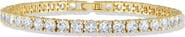 BEN ONI Round Cut Tennis Anklet