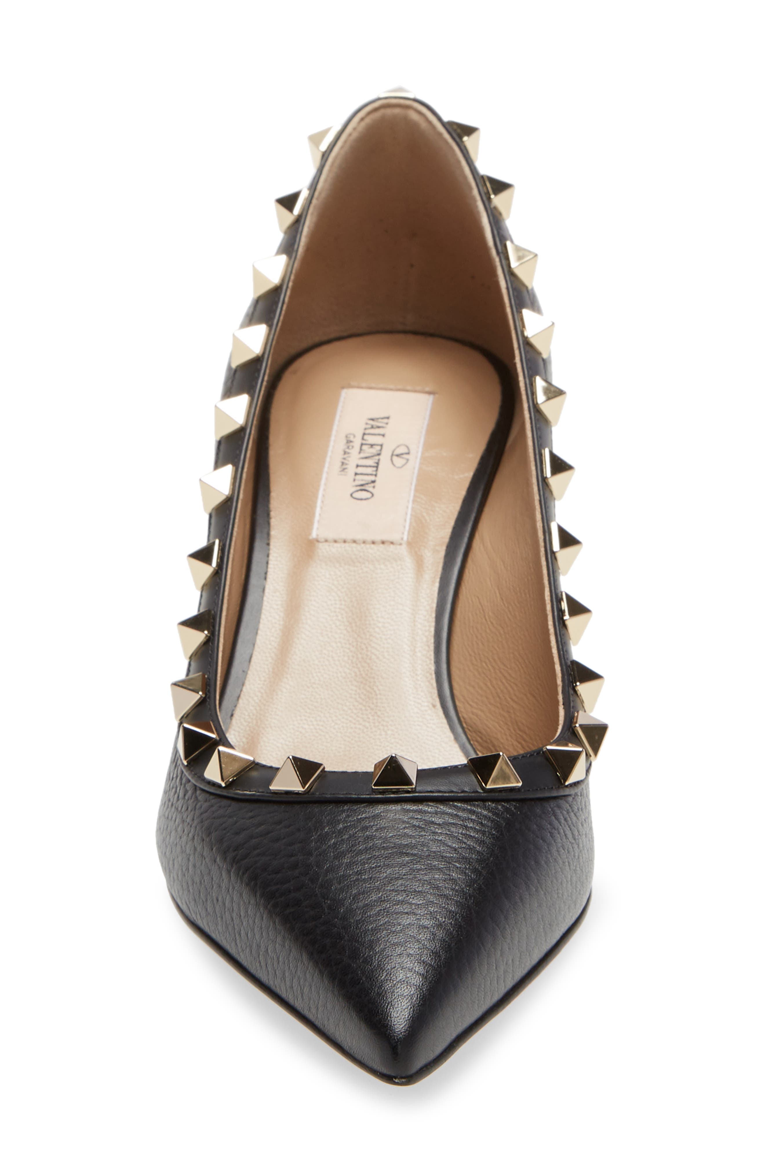 Valentino Garavani Rockstud Kitten Heel Pump, Alternate, color, 