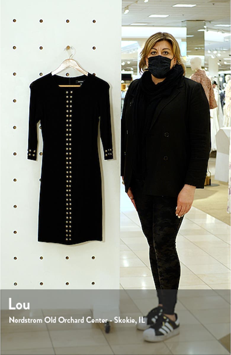 Studded Sheath Dress, sales video thumbnail