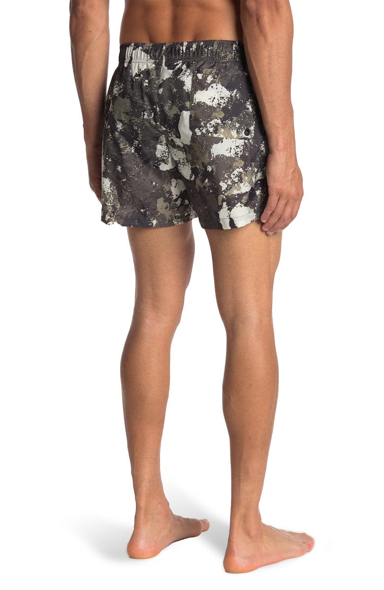 Marcelo Burlon Cross Camo Swim Shorts, Alternate, color, 