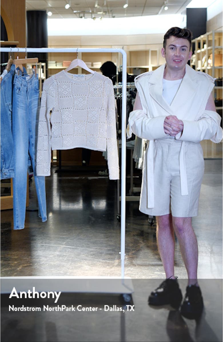 Cedar Open Stitch Sweater, sales video thumbnail