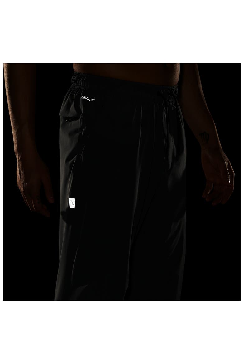 Dri-FIT Unlimited Drawstring Pants, Alternate, color, SMOKE GREY/ BLACK/ SMOKE GREY
