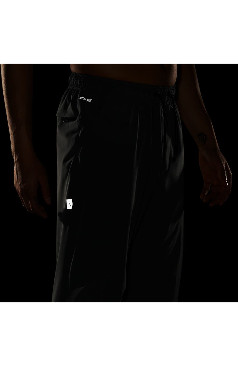 Nike Dri-FIT Unlimited Drawstring Pants, Alternate, color, Smoke Grey/ Black/ Smoke Grey