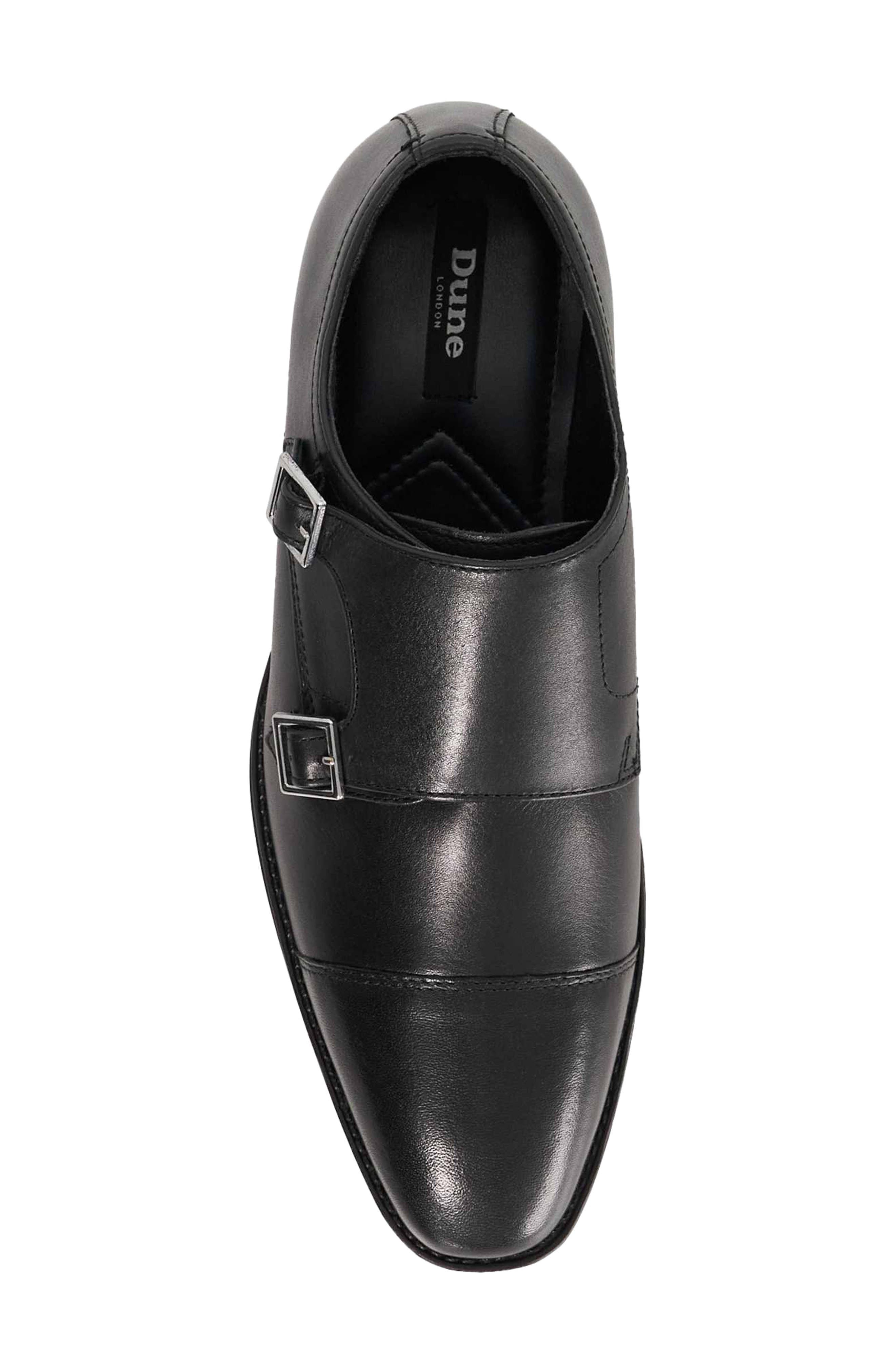 Dune London Steff Monk Shoe, Alternate, color, Black