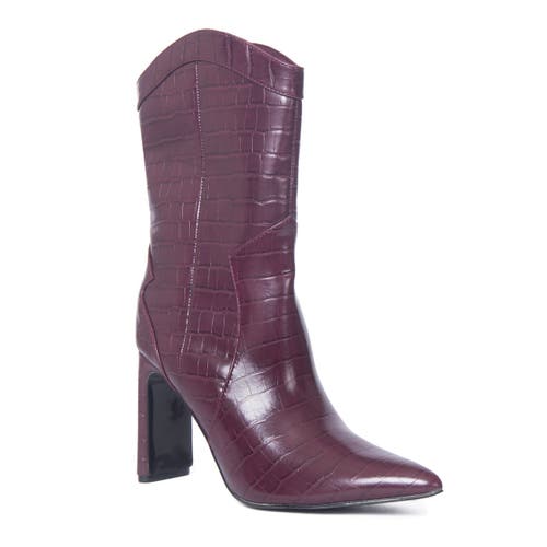 Lauren Lorraine Lola Boot In Burgundy