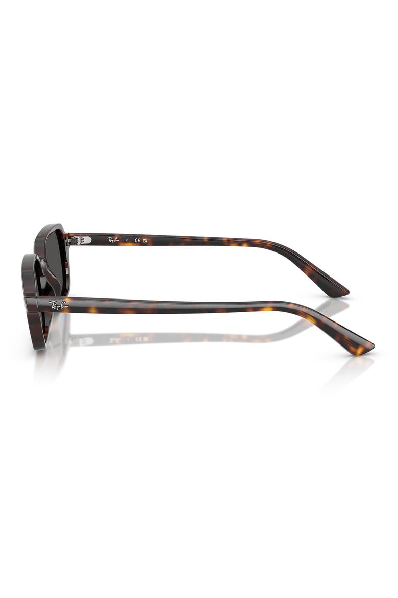 Zuri 51mm Pillow Sunglasses, Alternate, color, HAVANA / DARK GREY