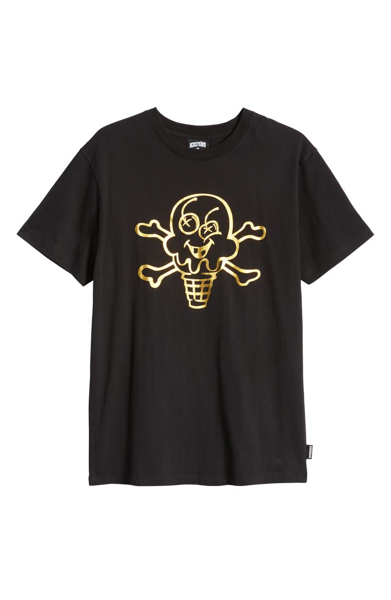 ICECREAM Men's Metallic Graphic Tee, Alternate, color, 