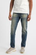Billionaire Boys Club Portal Distressed Slim Fit Jeans