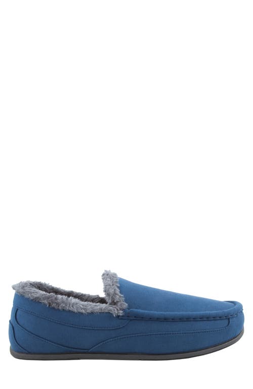 Deer Stags Spun Slipper In Blue