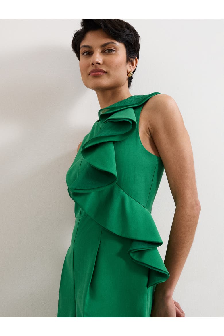 Jillian Wide Leg Jumpsuit, Alternate, color, Green