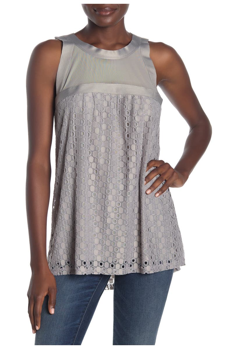 Forgotten Grace Lace Mesh Tank Top, Alternate, color,