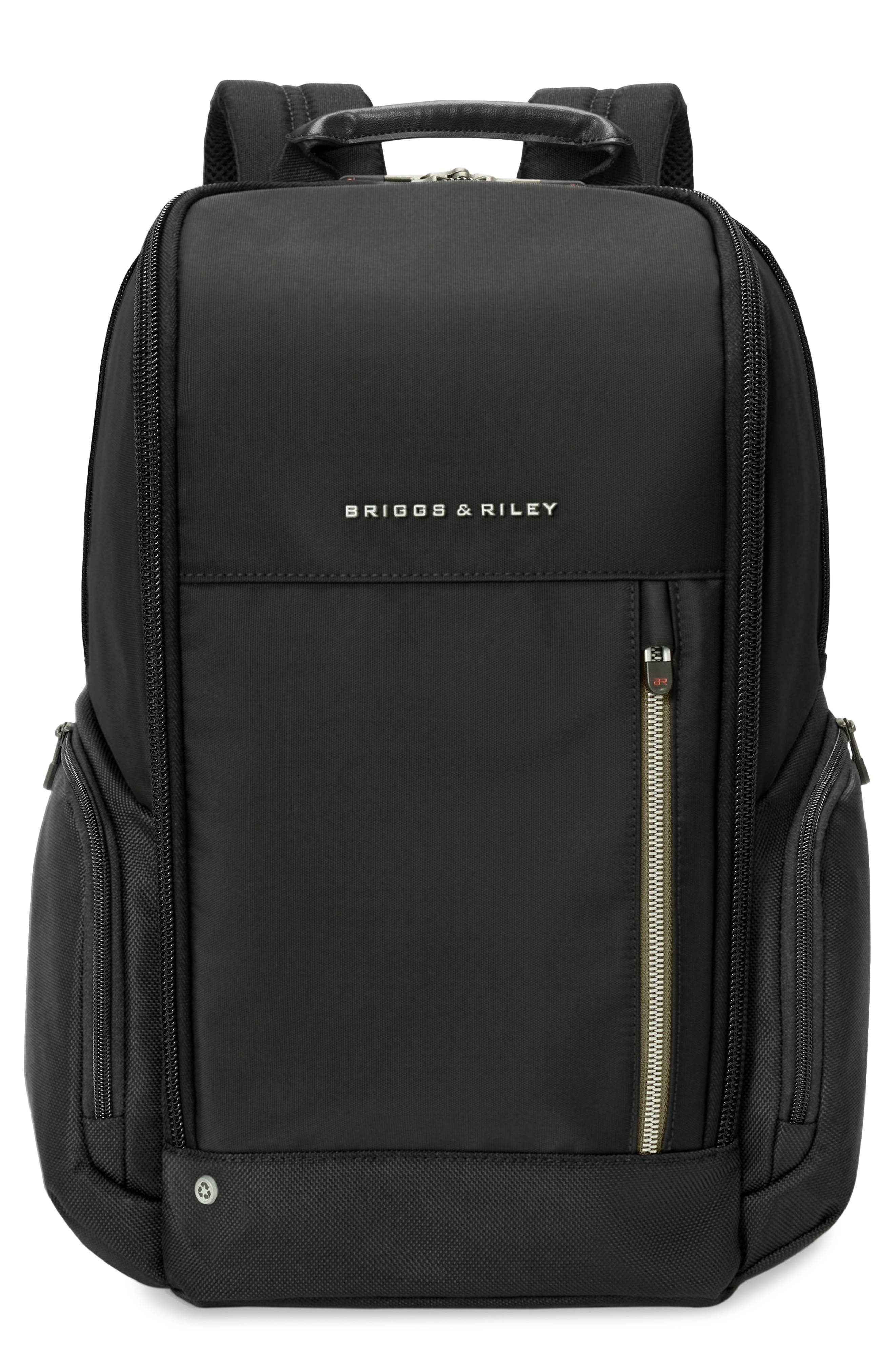 HTA Medium Widemouth Backpack, Main, color, BLACK