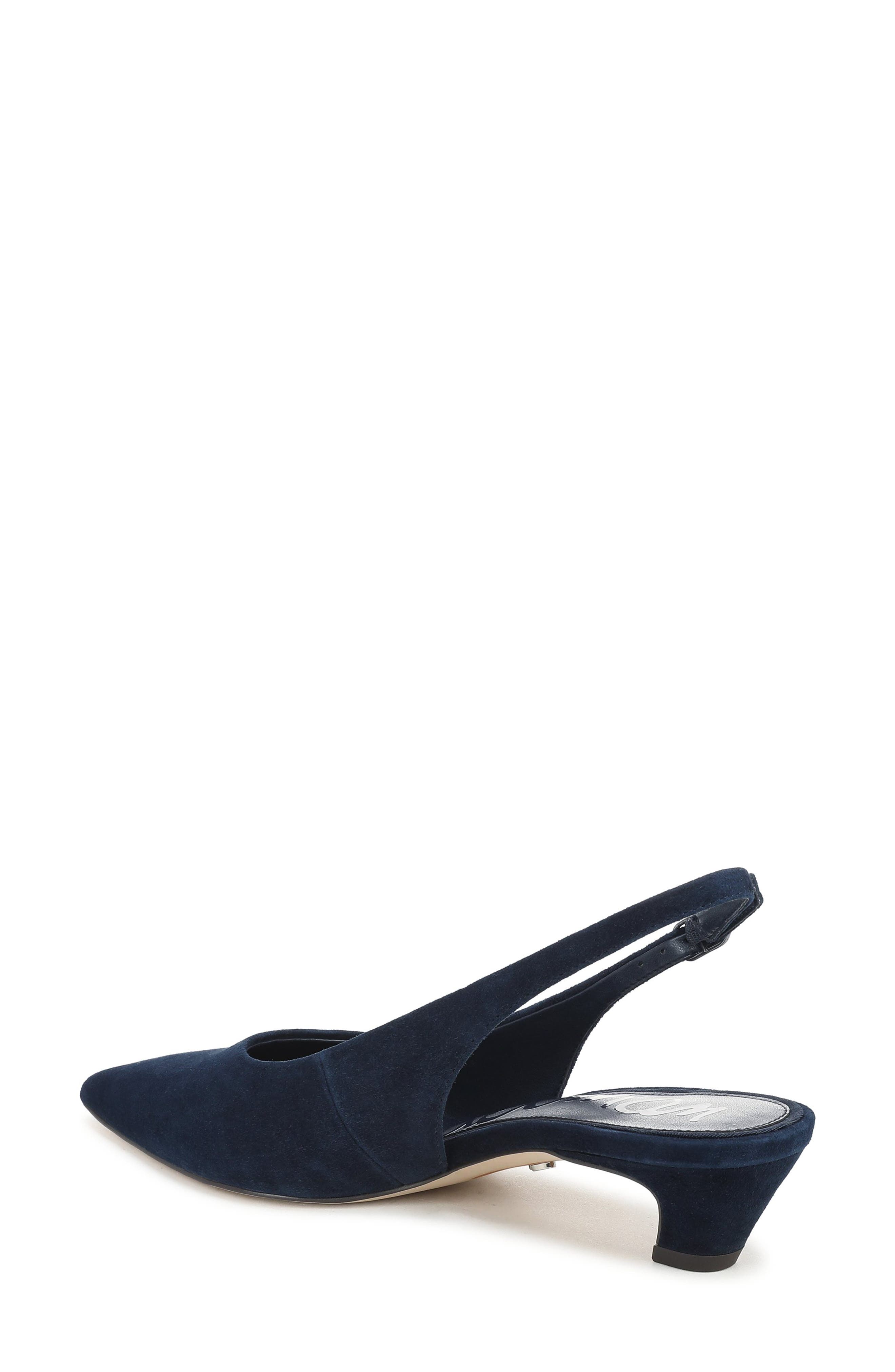 Finch Slingback Pointed Toe Pump, Alternate, color, OASIS NAVY