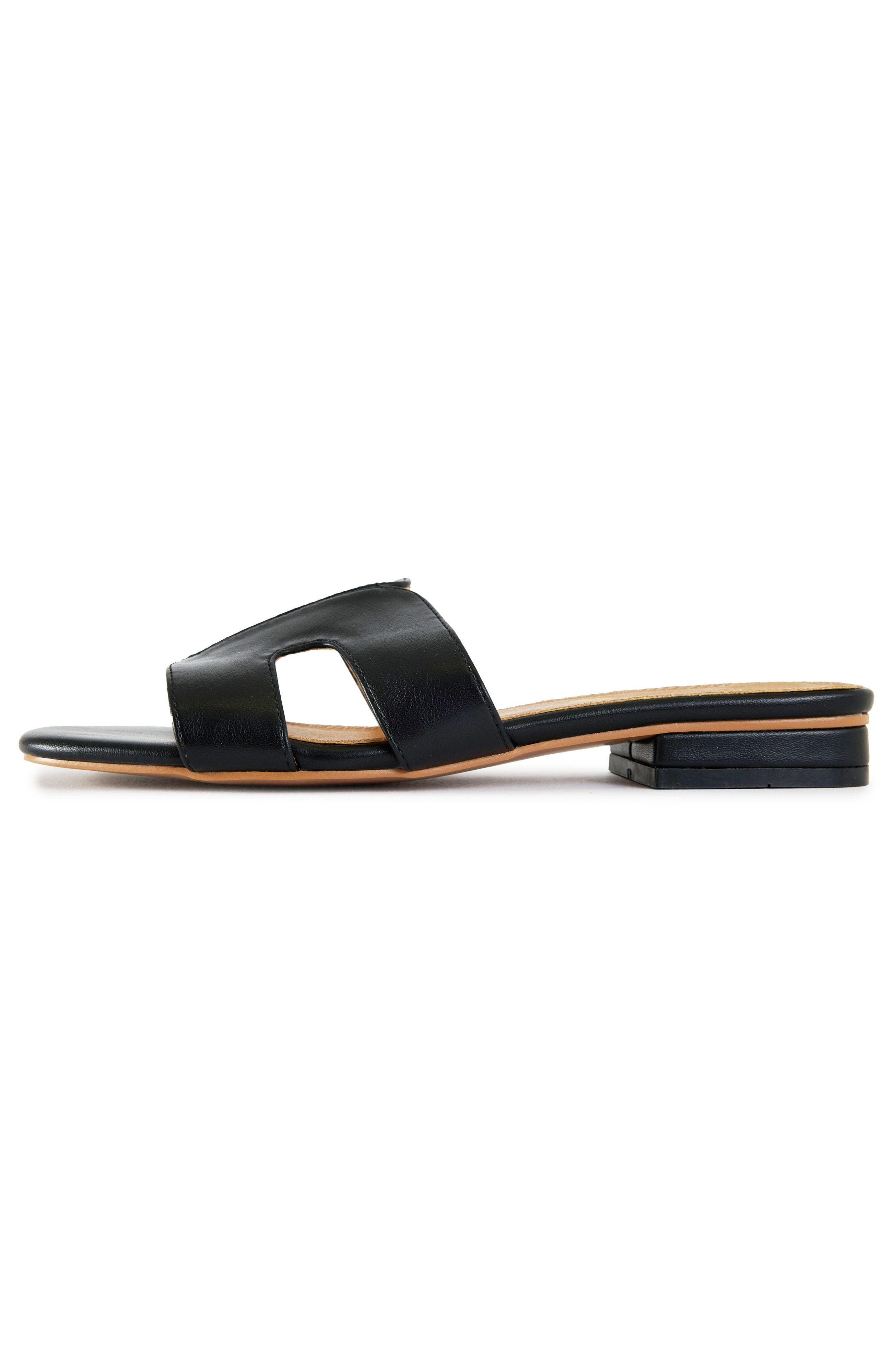 Bok Mule Slide Sandals, Main, color, Black