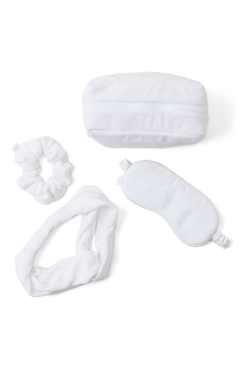 Barefoot Dreams<sup>®</sup> CozyTerry<sup>™</sup> 4-Piece Resport Spa Set, Main, color, Sea Salt