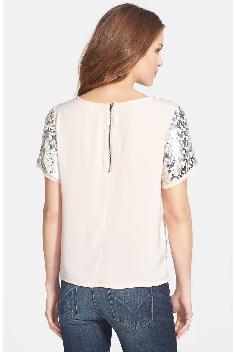 'Nico' Mid Rise Super Skinny Jeans, Alternate, color, DEPRAVED