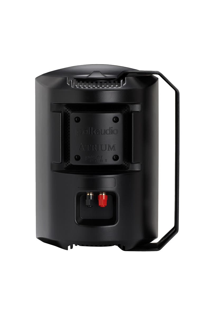 Polk Audio Atrium 6 All-Weather Outdoor Speakers - Pair, Alternate, color, Black
