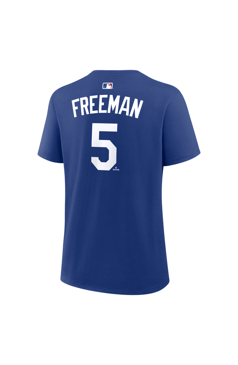Nike Women's Nike Freddie Freeman Royal Los Angeles Dodgers Name & Number T-Shirt, Alternate, color, Royal