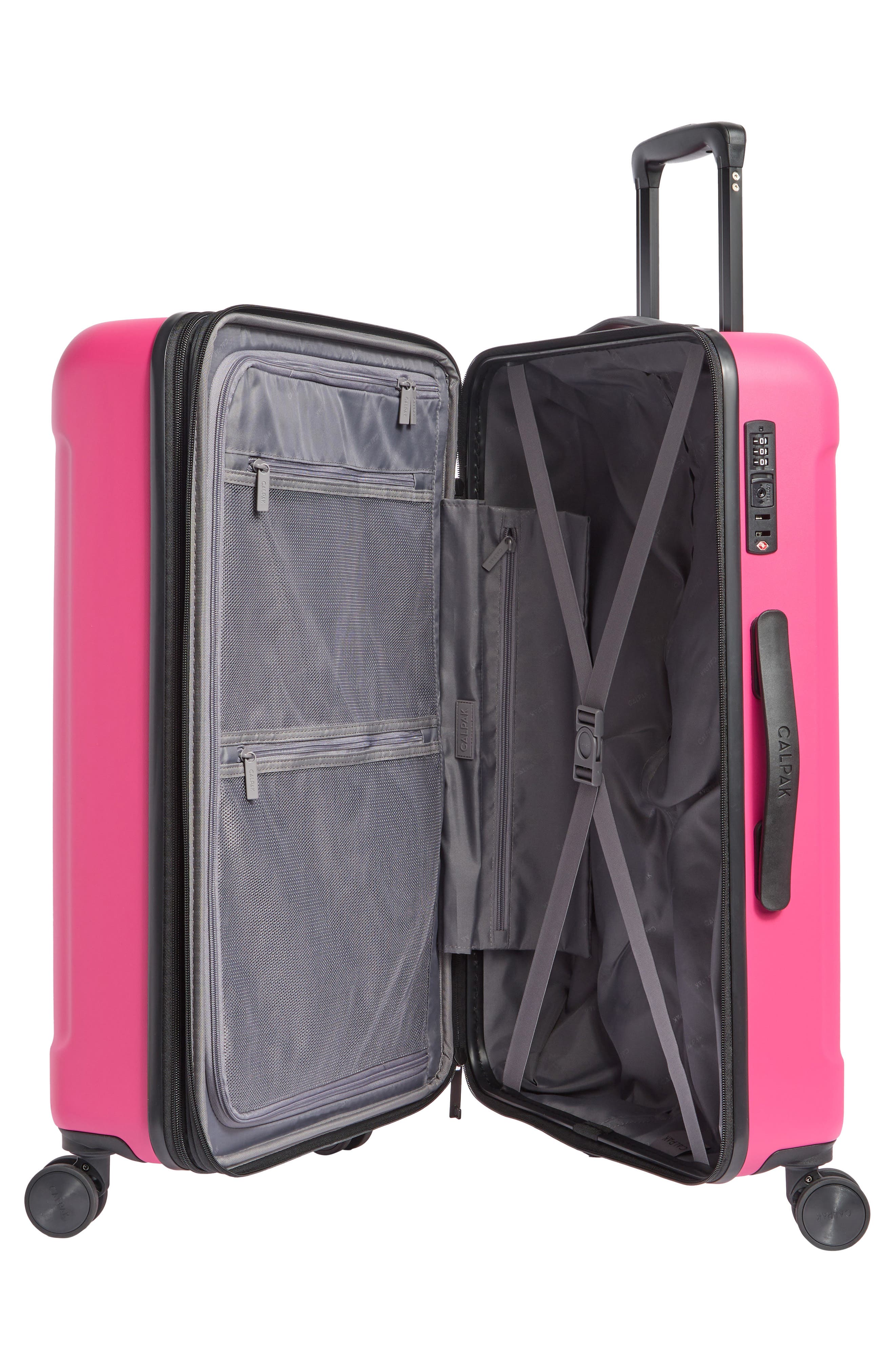 CALPAK Moon 24-Inch Hardside Spinner Luggage, Alternate, color, Dragon