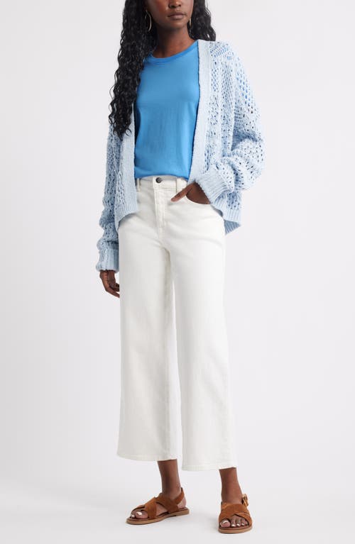 Treasure & Bond Cotton Crewneck T-shirt In Blue