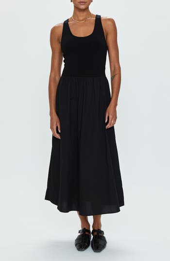 Pistola Faye Tank Dress In Black