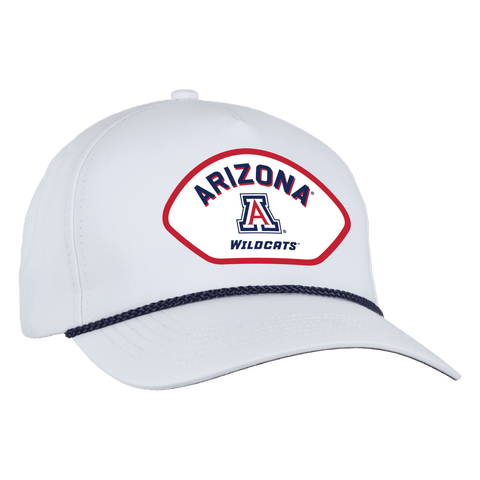 Men's Ahead  White Arizona Wildcats Alto Rope Adjustable Hat