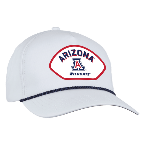 Ahead White Arizona Wildcats Alto Rope Adjustable Hat In Neutral