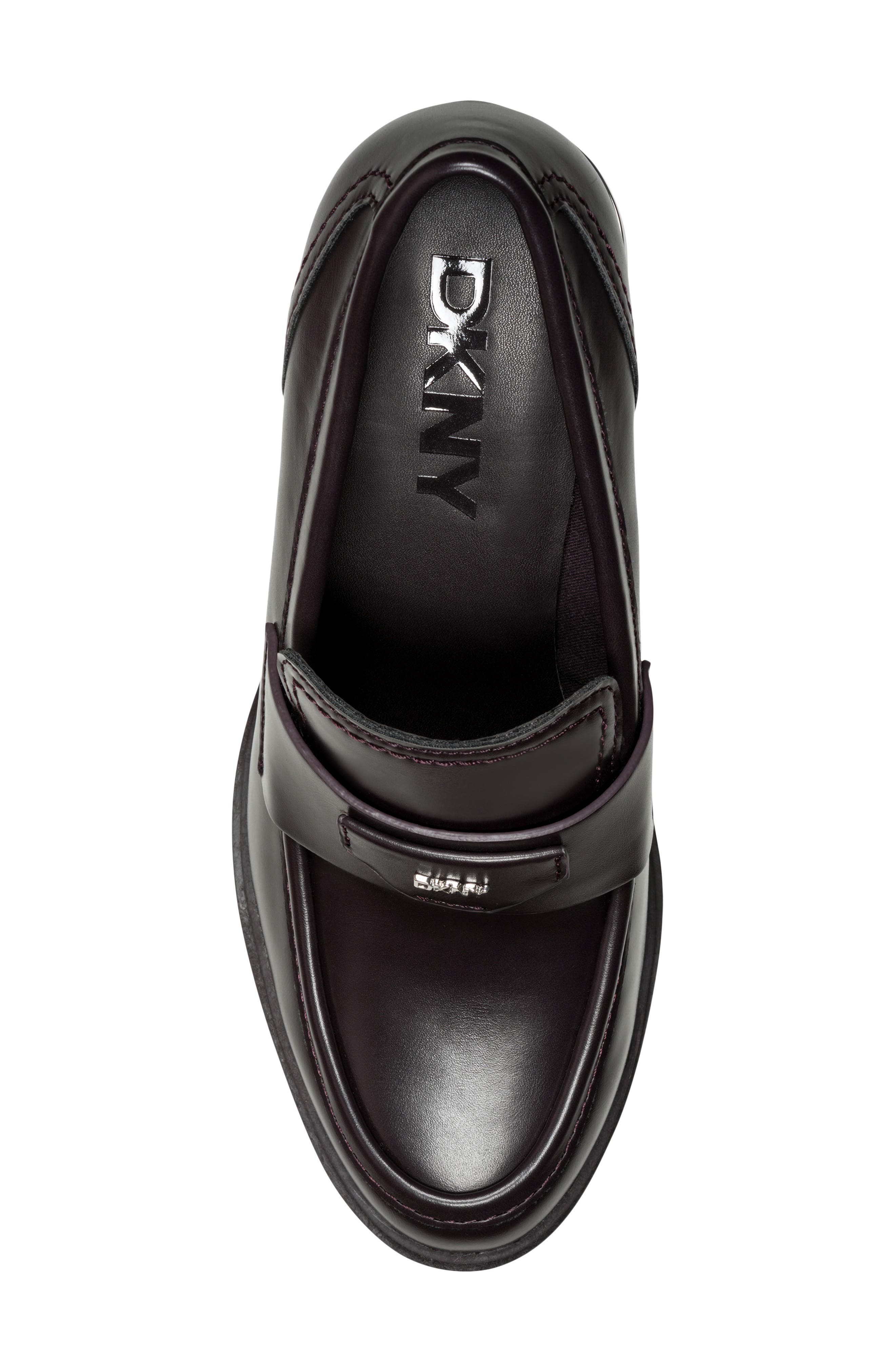 Tafani Block Heel Loafer, Alternate, color, BROWN