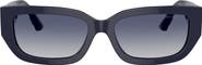 Jimmy Choo 55mm Rectangle Sunglasses