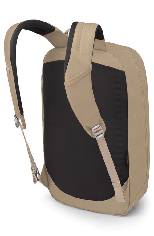 Osprey Large Arcane 21-liter Commuter Backpack In Latte Brown