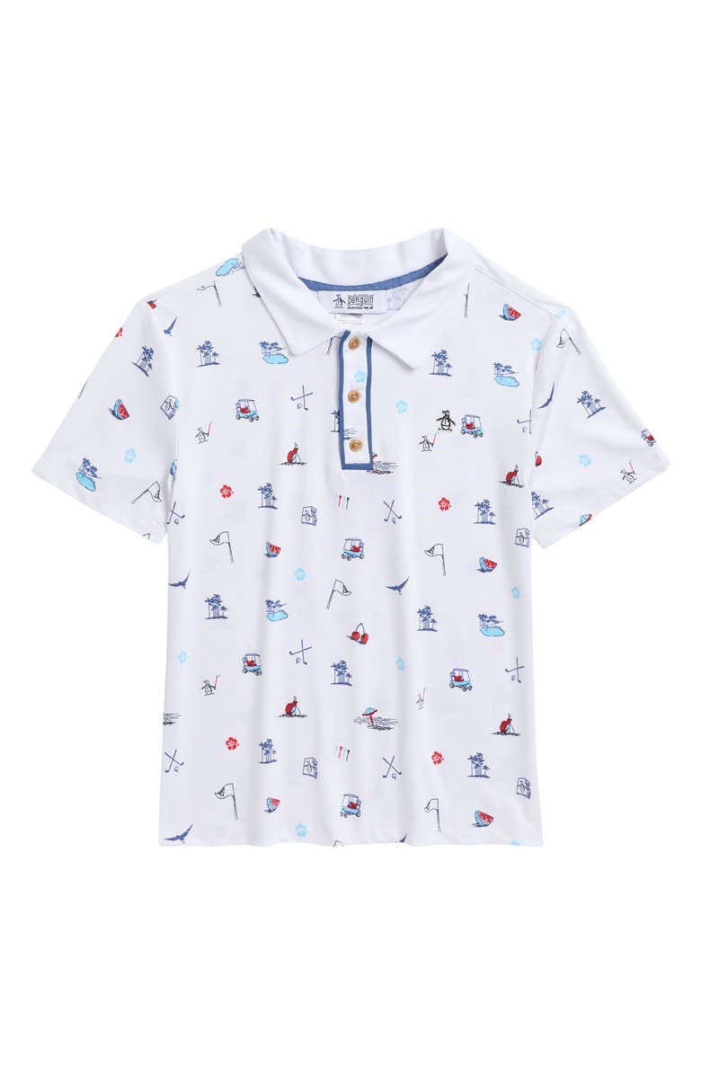 Original Penguin Kids' Polo, Main, color, 