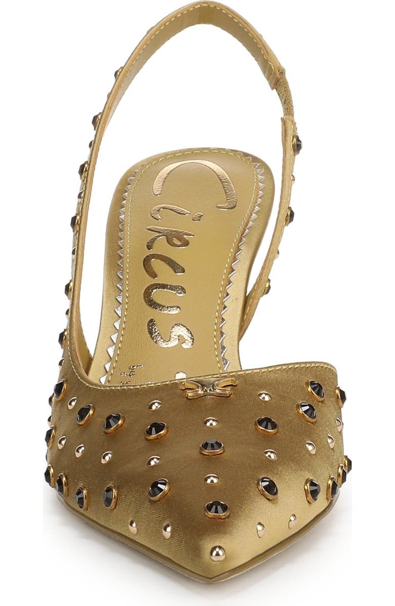 Circus NY by Sam Edelman Tallie Pointed Toe Slingback Pump, Alternate, color, Golden Pear