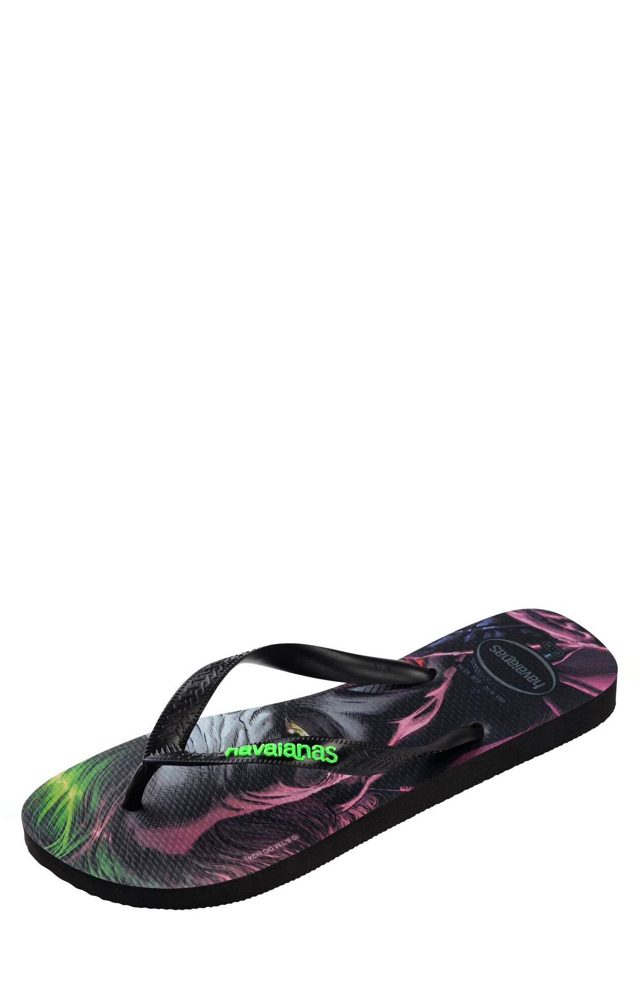 Havaianas x DC Comics Top Heroes Flip Flop, Alternate, color, 
