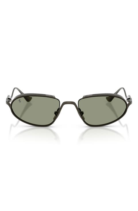 53mm Oval Sunglasses