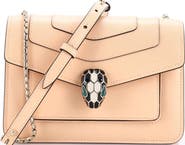 Pre-Owned Bvlgari Serpenti Forever Shoulder Bag Leather Mini