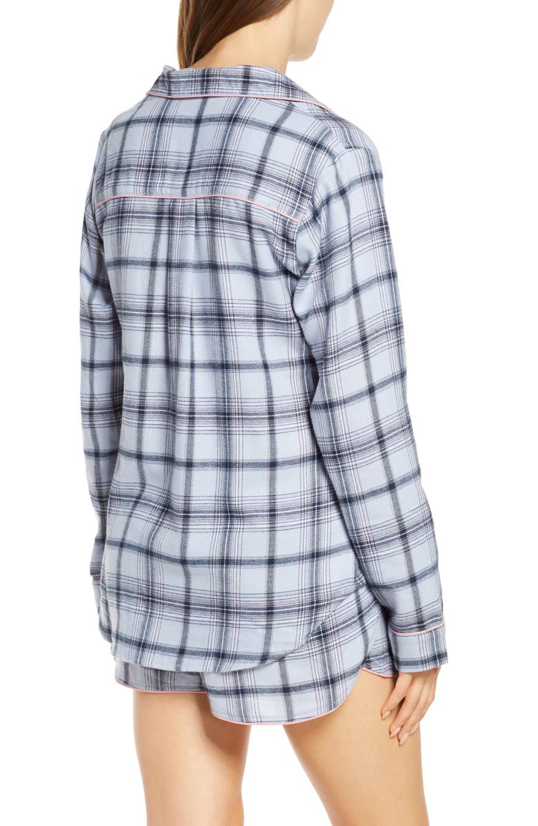 UGG<sup>®</sup> Milo Flannel Short Pajamas, Alternate, color, 