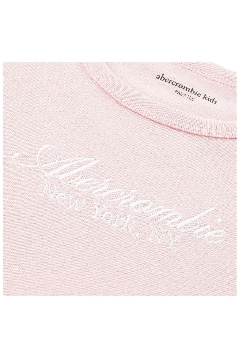 Kids' Script Baby Tee, Alternate, color, CHALK PINK