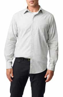 Rodd & Gunn Mount Riley Sports Fit Microprint Cotton Button-Up Shirt