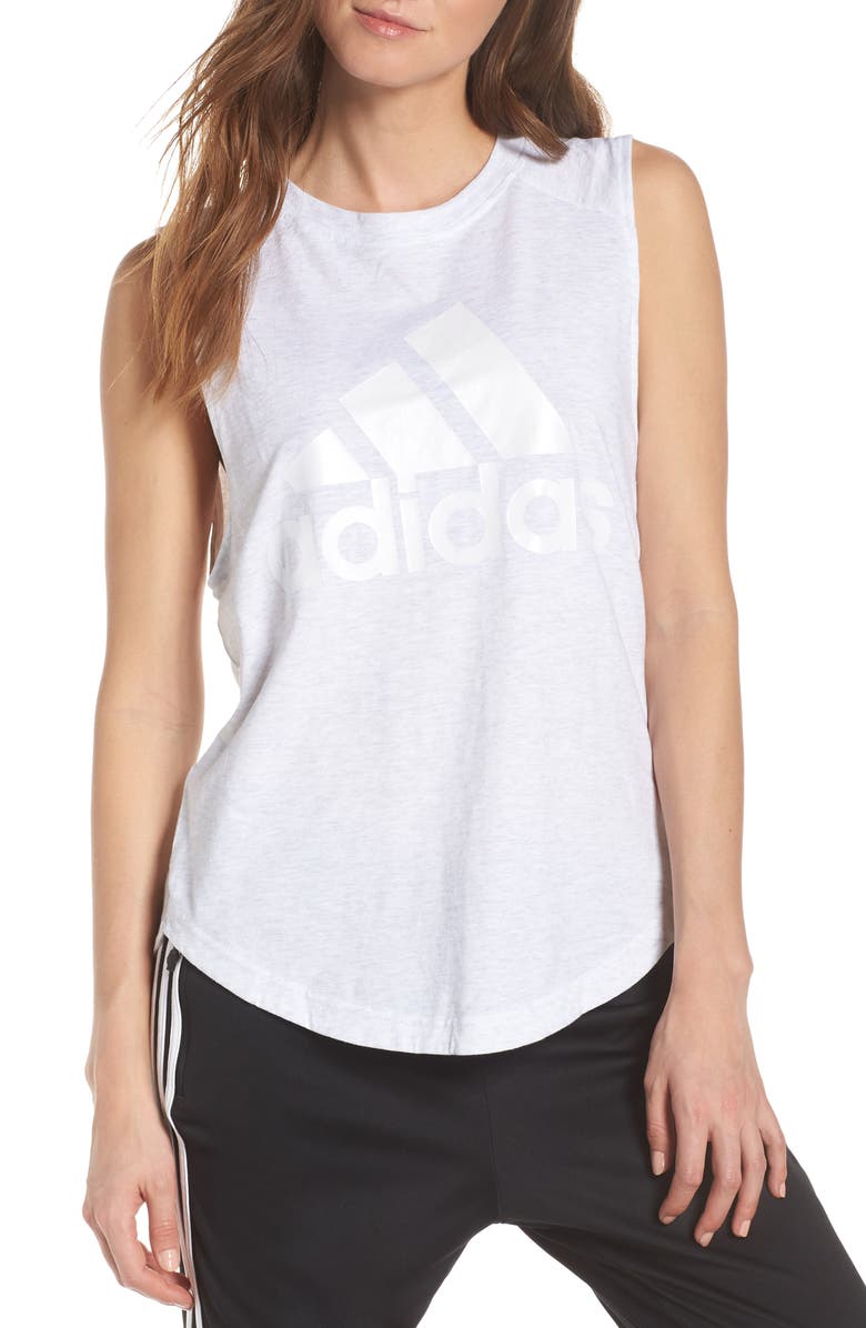 adidas ID Winners Sleeveless Tee, Main, color, 